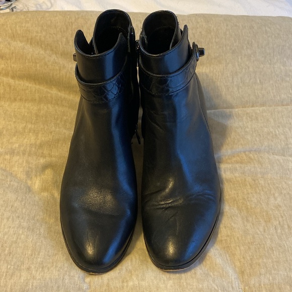 Coach Sz. 8 Black Booties - Picture 5 of 10